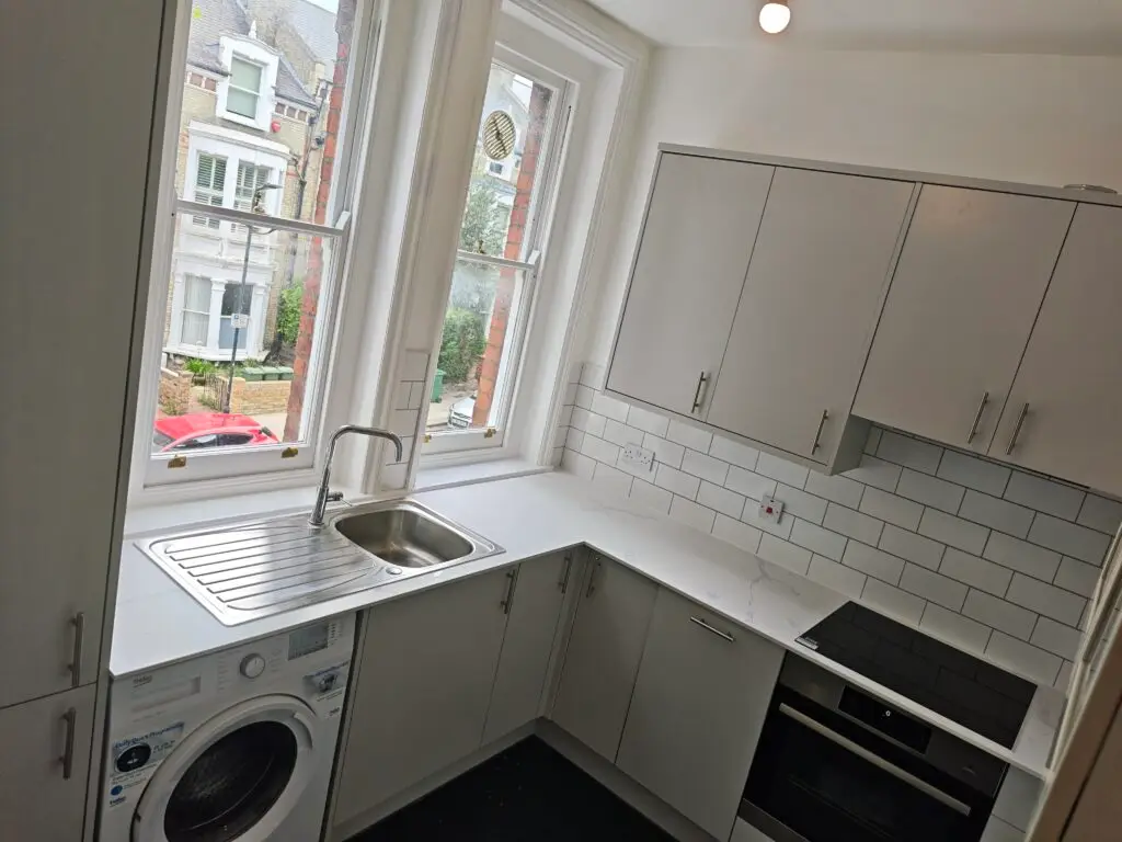 London NW6 kitchen after renovation