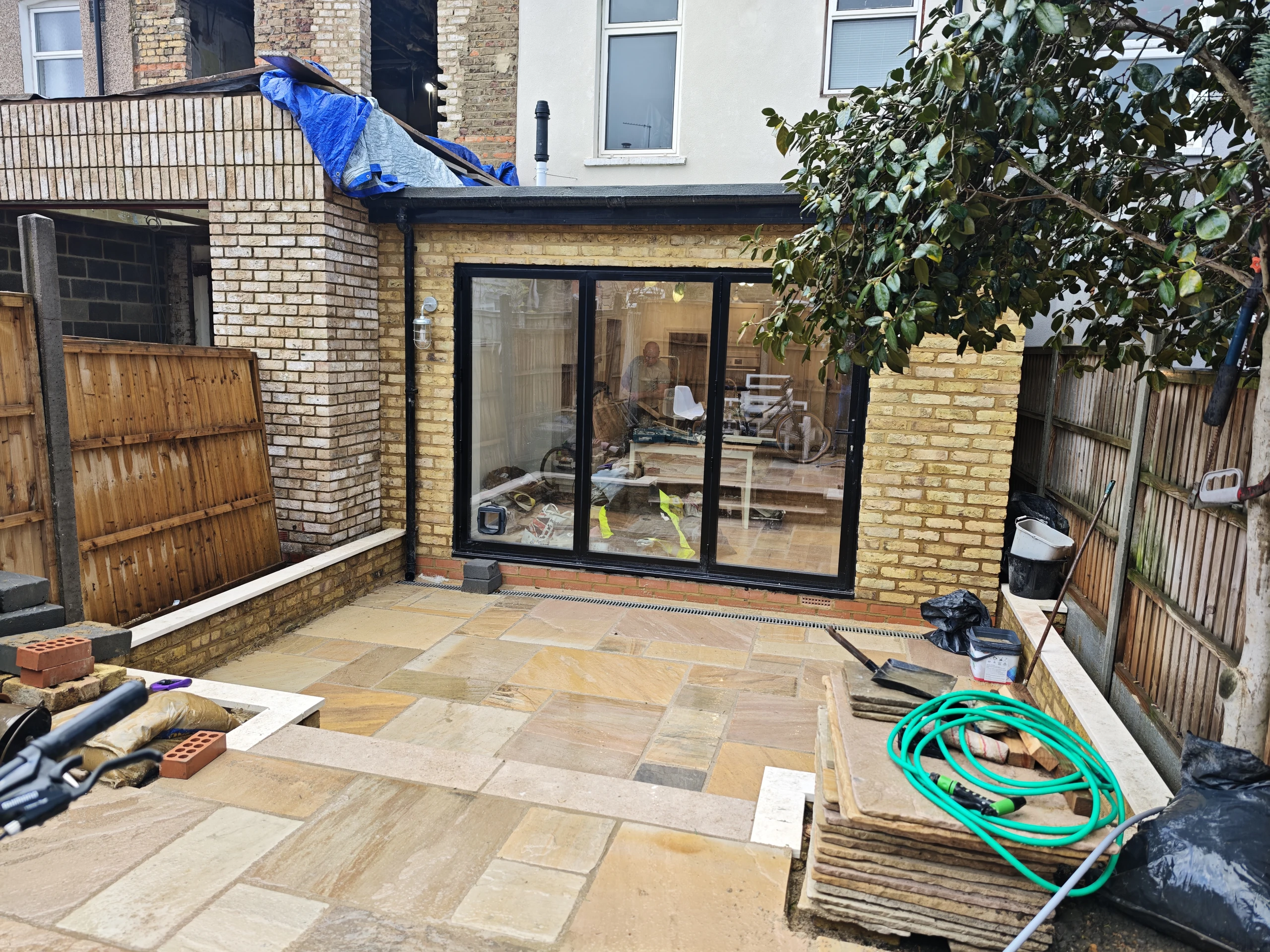 Walthamstow E17 — the rear of the house after