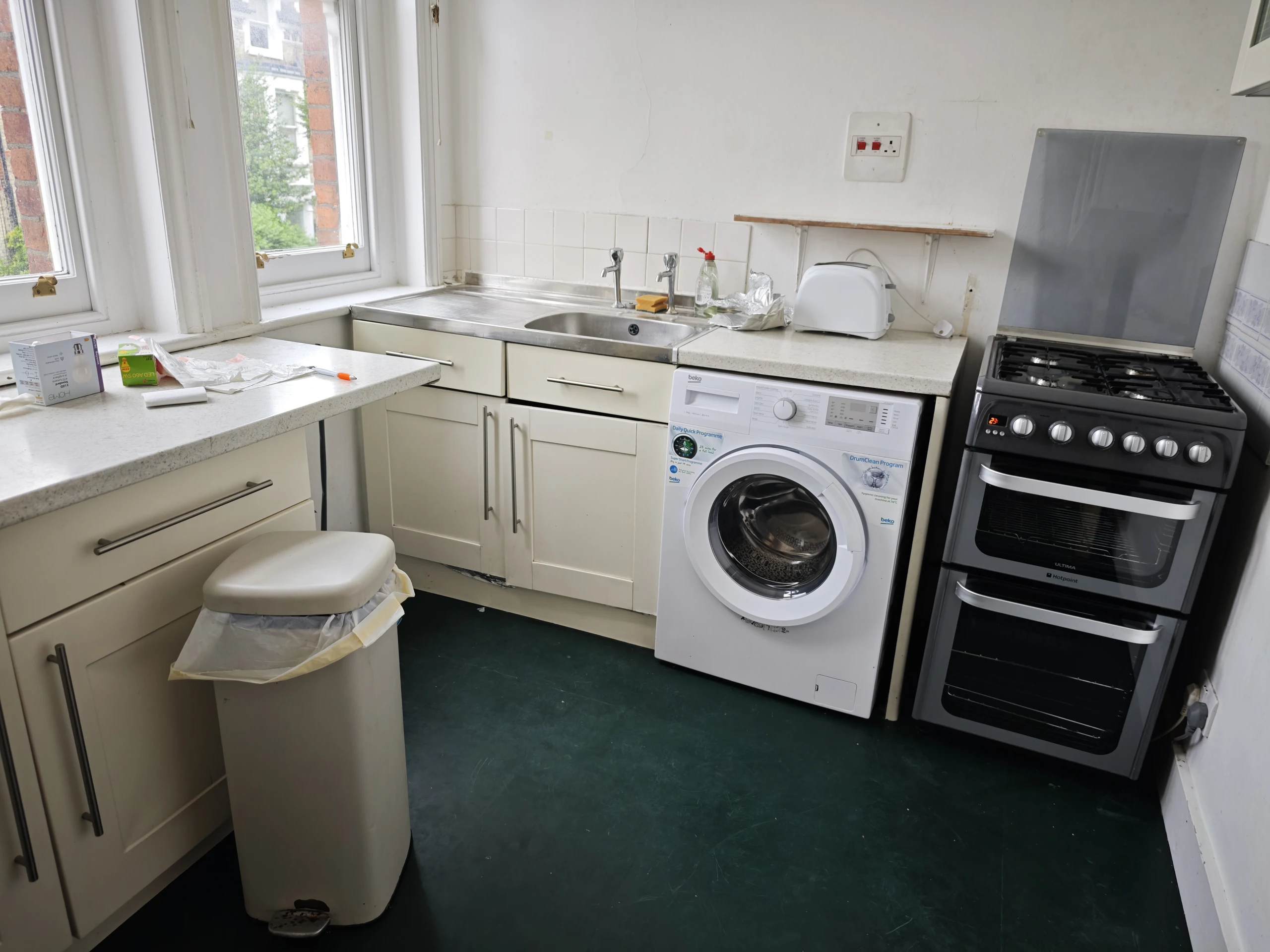 London W9 — the kitchen before