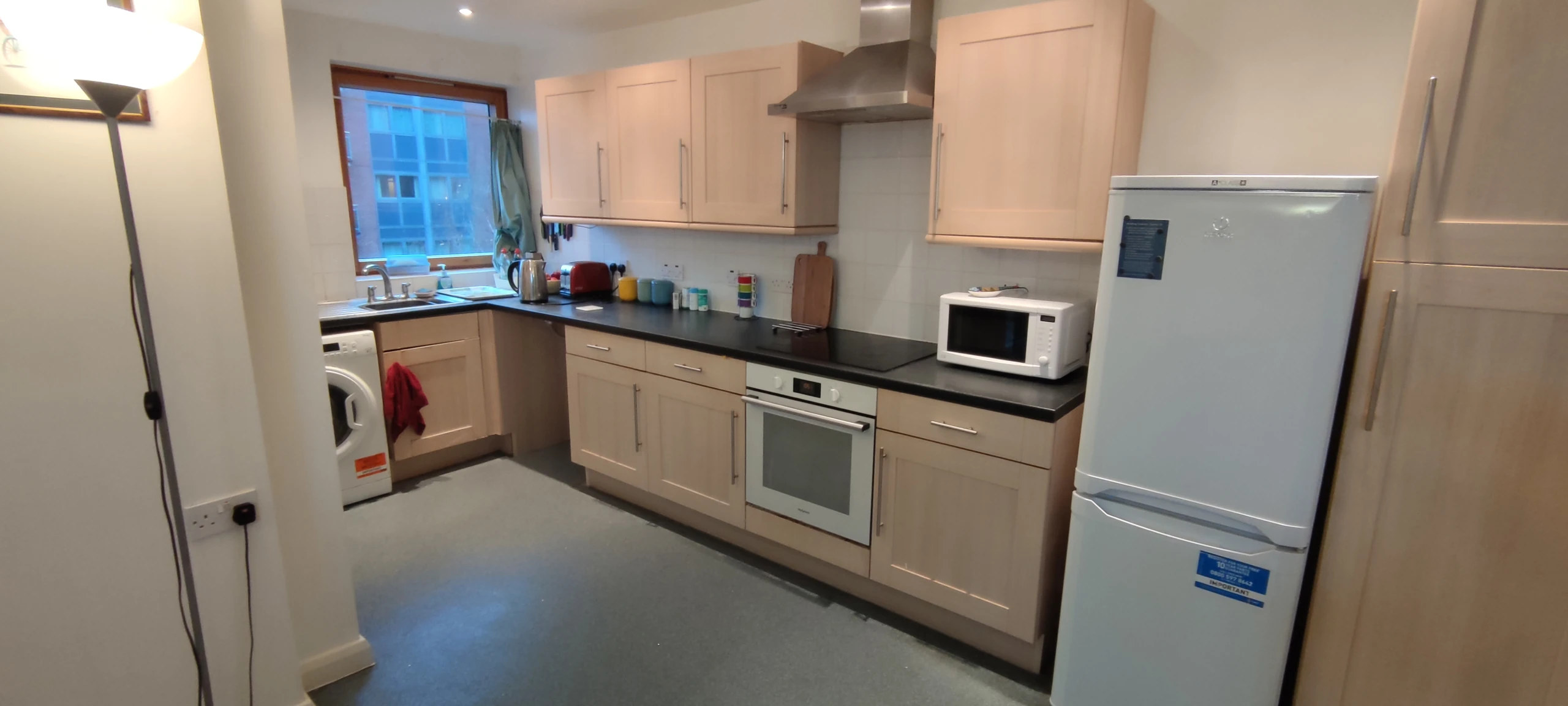 London NW6 — Kitchen from the wider phased flat renovation