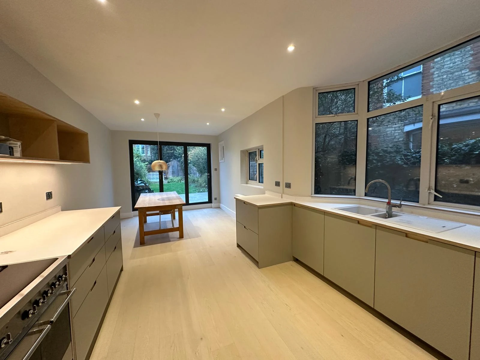 London N10 — Kitchen looking towards the garden